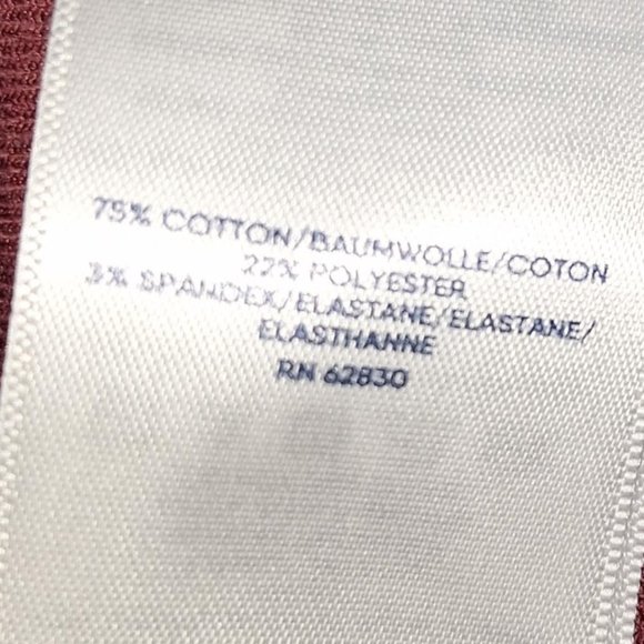 Lands' End Long Sleeve 1/4 Zip Pullover Corduroy Ribbed Sweater Size Large - Picture 5 of 7